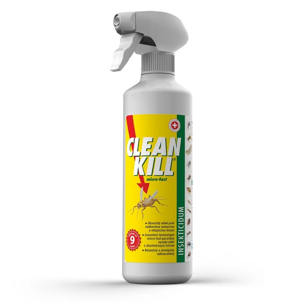 Insekticidní postřikový přípravek Clean Kill, 450ml