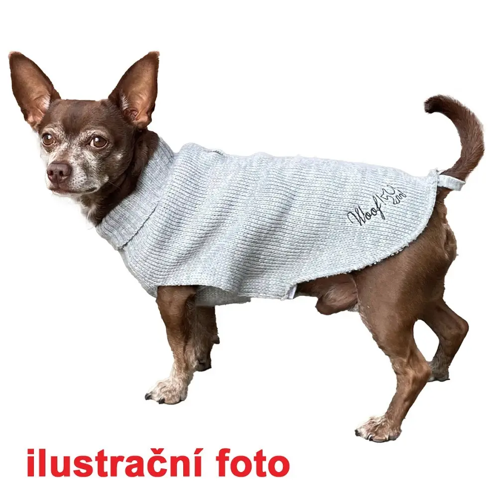 Svetr Woof šedý