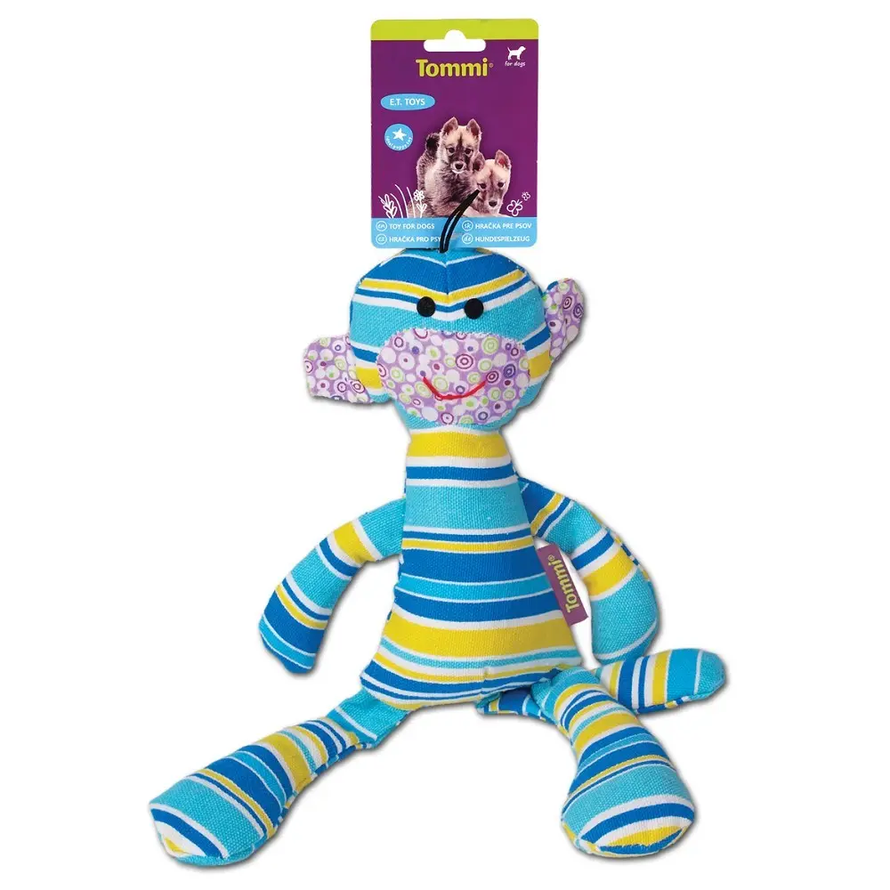 E.T. toy - textilní modrá hračka pro psy