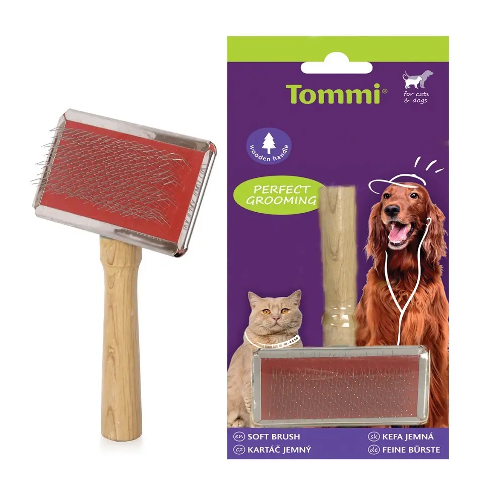 Tommi jemný kartáč pro psy a kočky