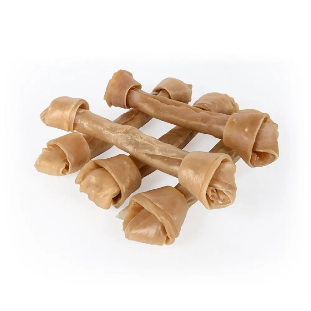 Uzel z bůvolí kůže, 32cm, balení 5ks