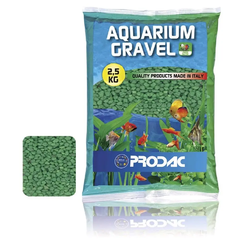 Prodac Quartz akvarijní písek světle zelený, 2,5kg