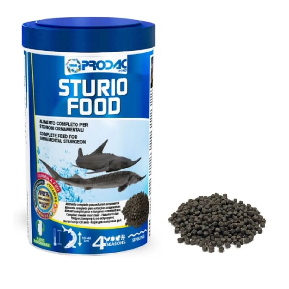 Prodac - Sturio Food - krmivo určené pro jesetery, 1,2l