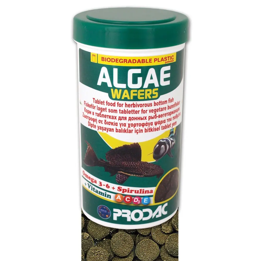 Krmivo pro ryby Prodac Algae Wafers 125g