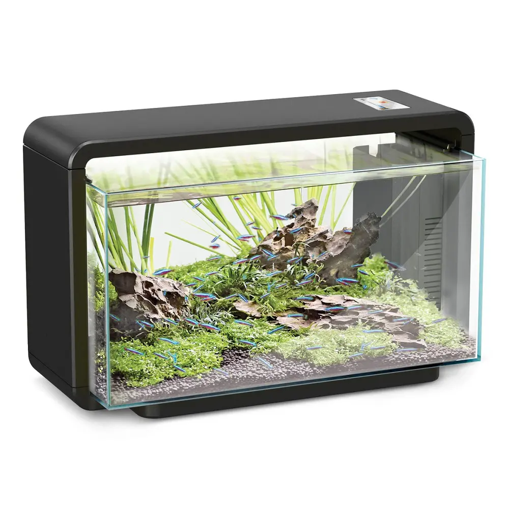 Akvarijní set Hailea Natur Biotop E-25, černá