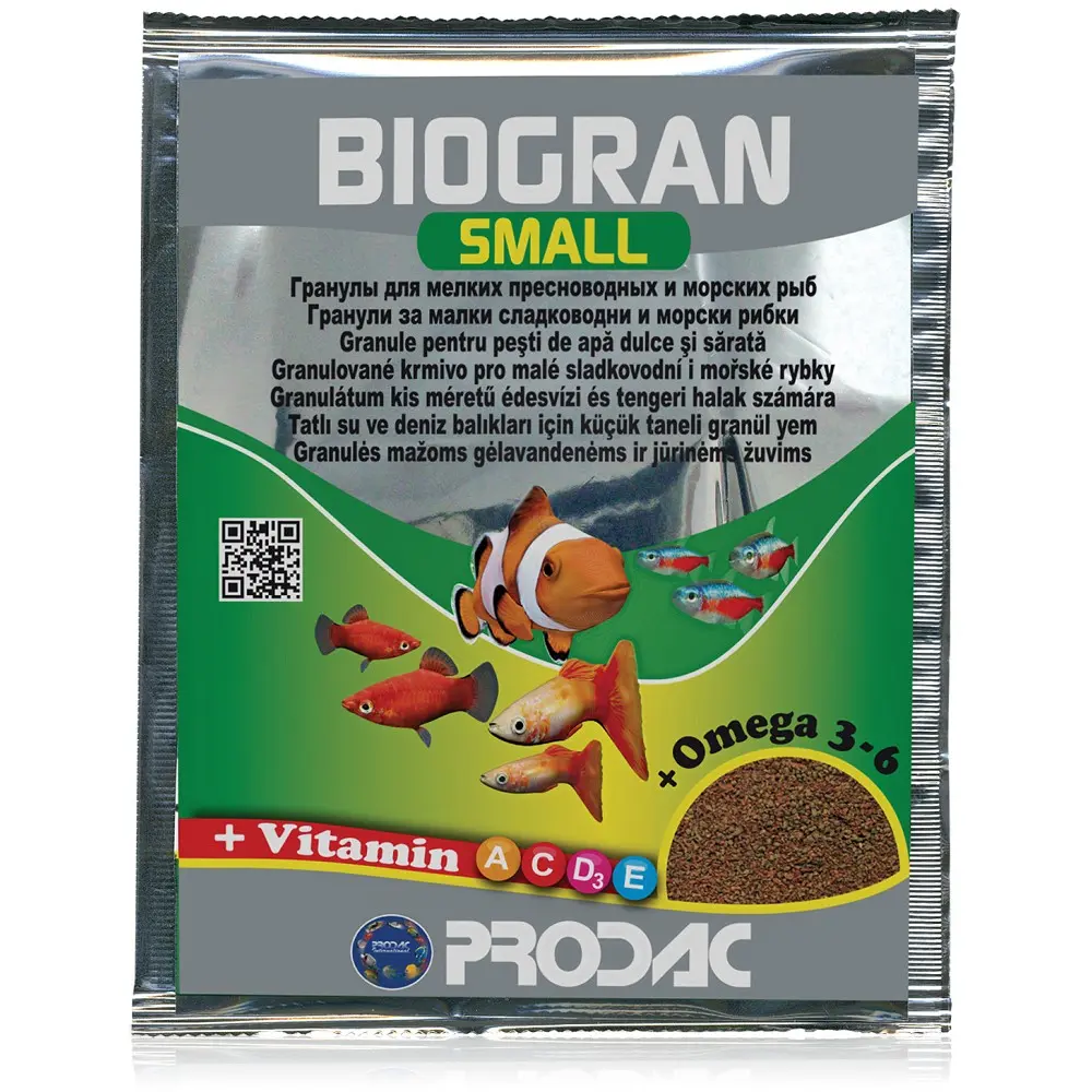 Prodac Biogran Small, 15 g / sáček