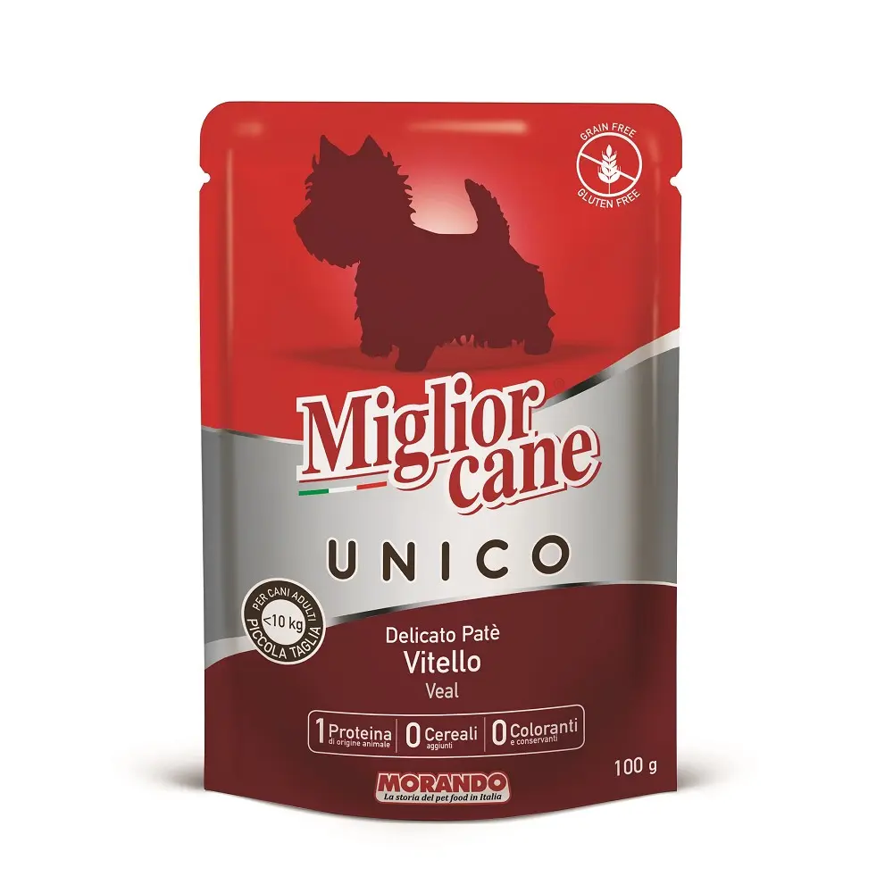 Morando Miglior Cane Unico kapsa pro psy telecí 100g + Množstevní sleva