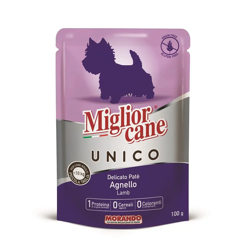 Miglior Cane Unico kapsička jehněčí 100g