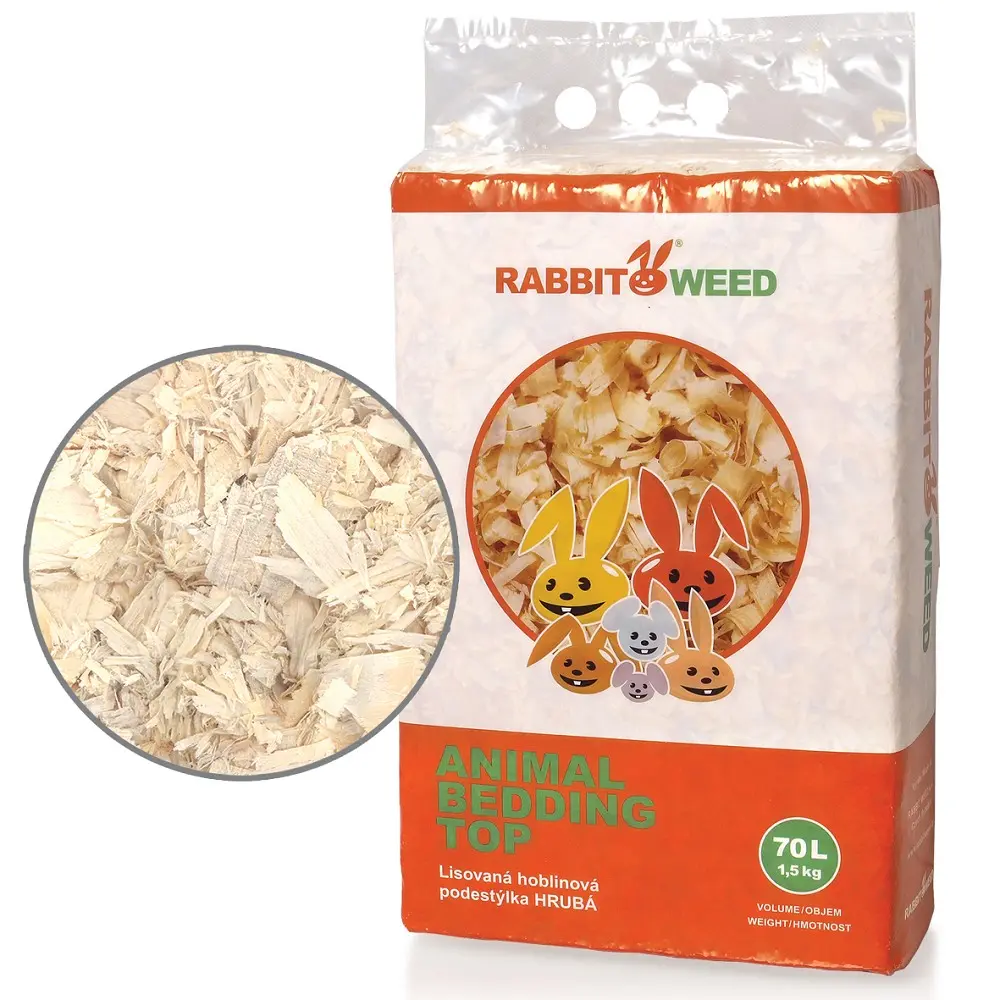 RabbitWeed Hobliny hrubé 70l