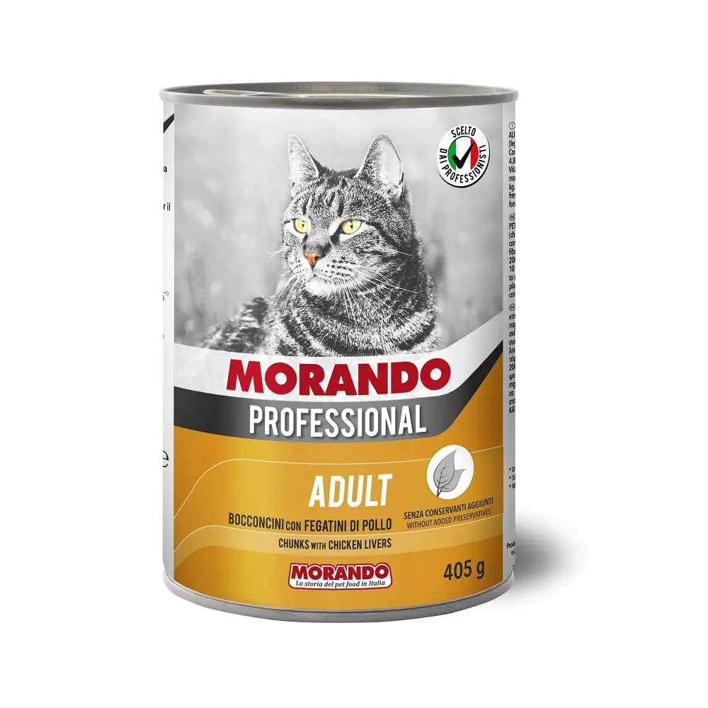 Morando Professional konz.pro kočky kuřecí játra 405g + Množstevní sleva