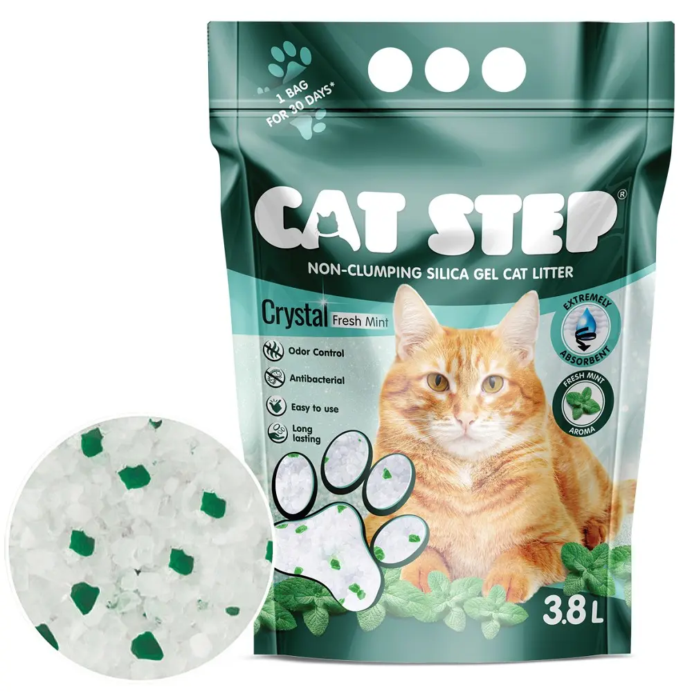 Cat Step Crystal Fresh Mint 3,8l