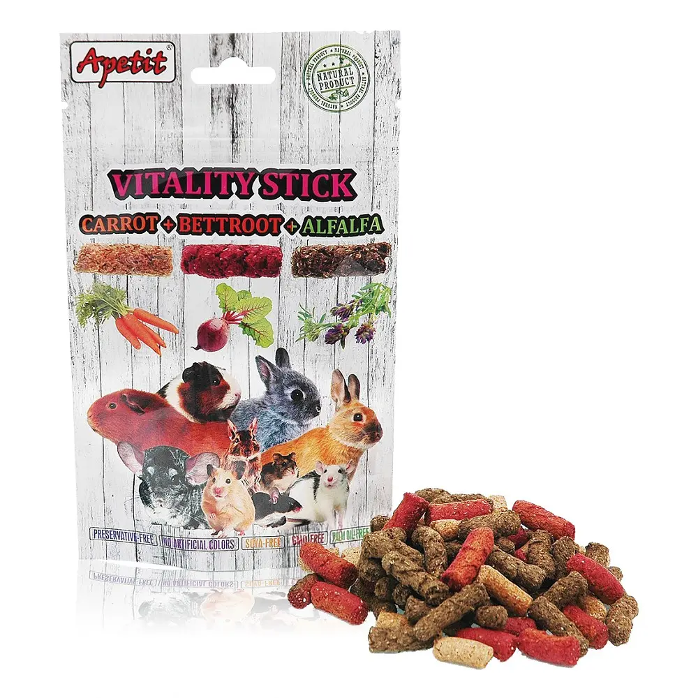 Apetit - VITALITY STICKS with CARROT, BETTROOT AND ALFALFA 120g