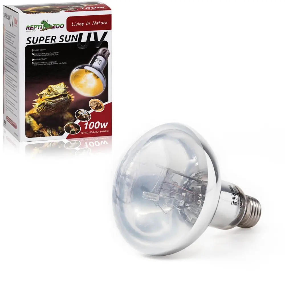 ReptiZoo Super Sun žárovka UVA/UVB 100w