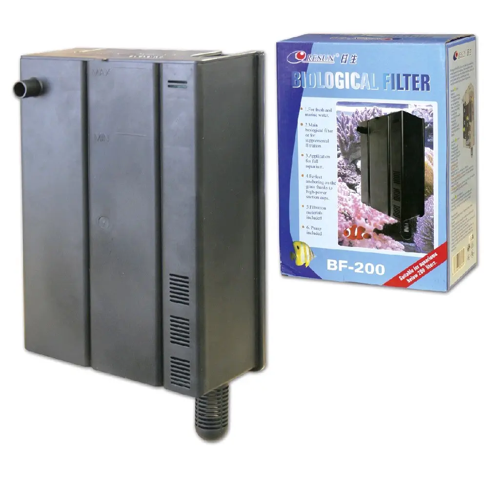 Biofiltr BF-200 včetně čerpadla a náplní, 9W, 550 l/hod, pro akvária do 200l