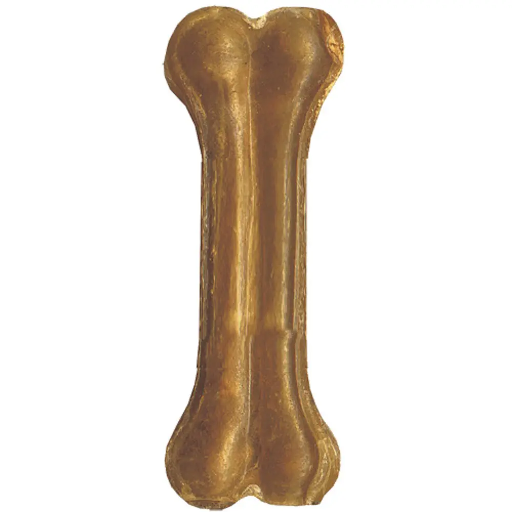 Kost z bůvolí kůže, krmivo pro psy, délka 16cm, balení 20ks