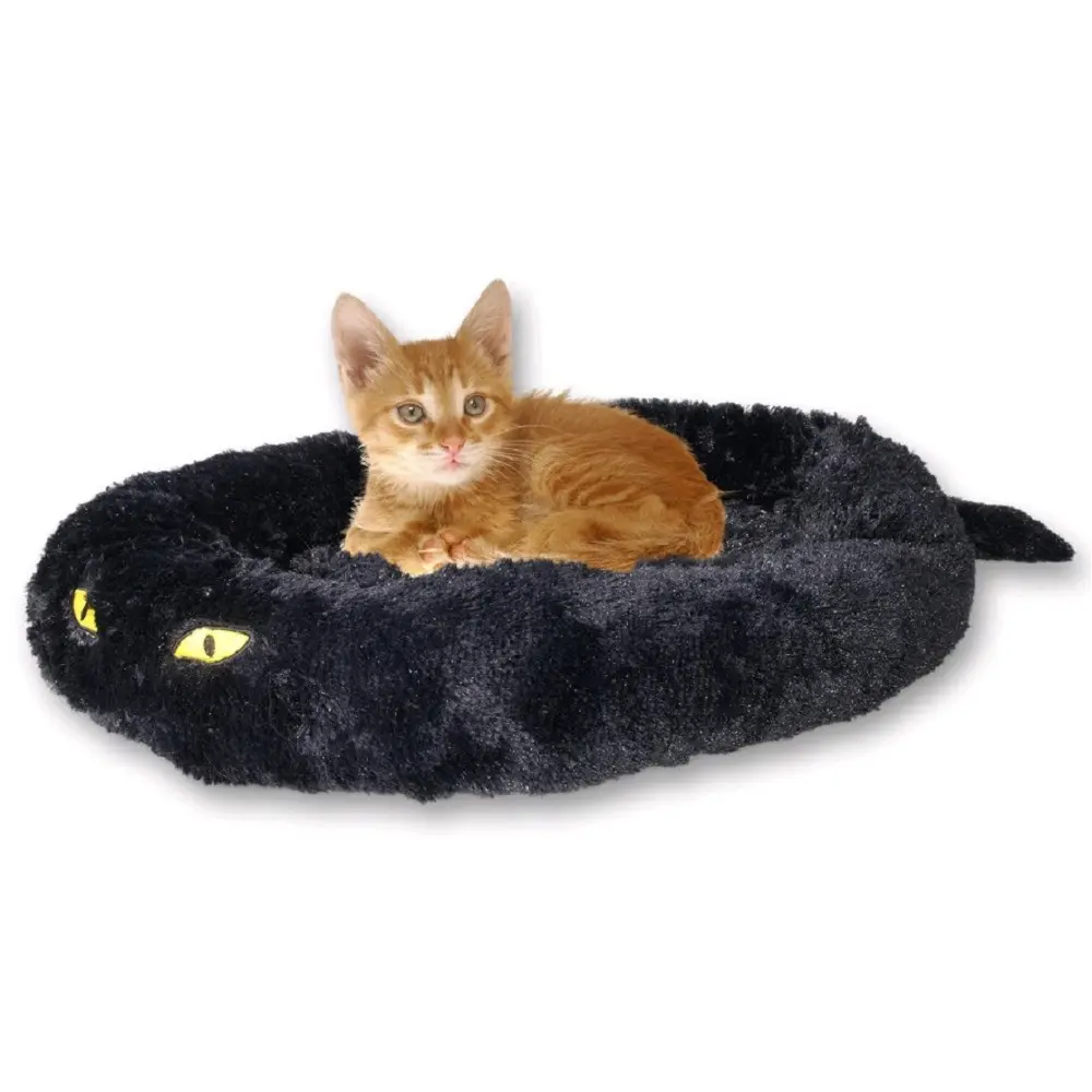 Pelíšek pro kočky Cat in Black poduška