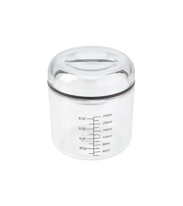 Shaker, odměrka a miska Sibel 3v1 - 240 ml (0099852) + dárek zdarma