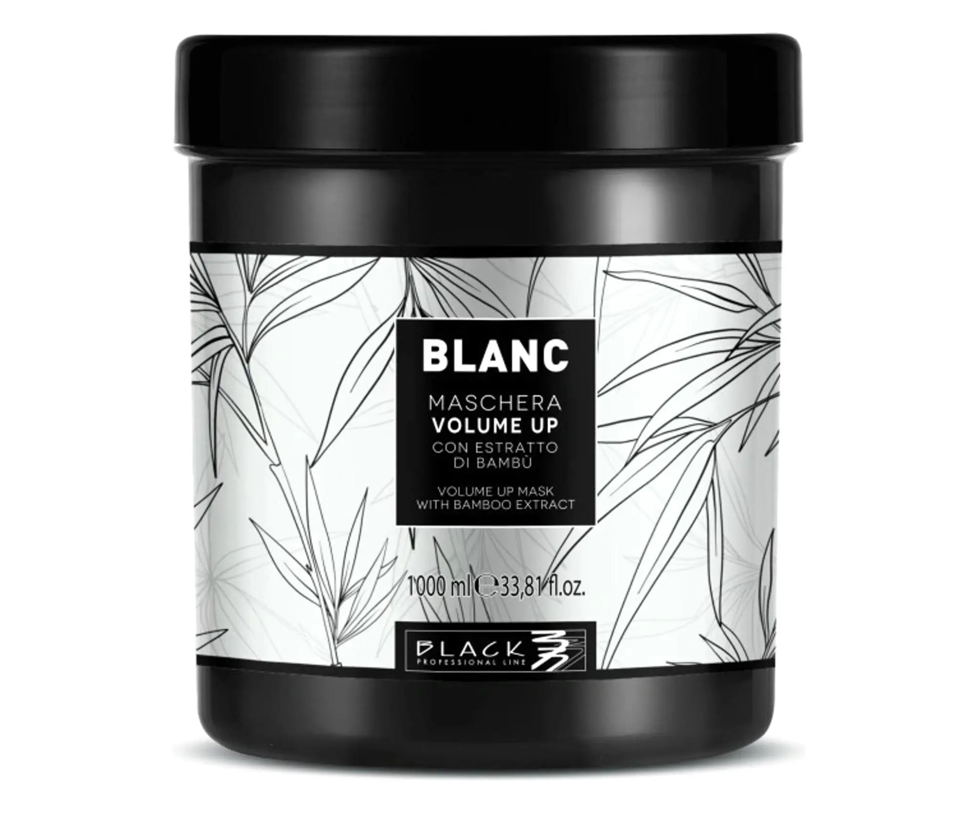 Black Blanc Volume Up Mask 1000ml - Maska pro jemné vlasy