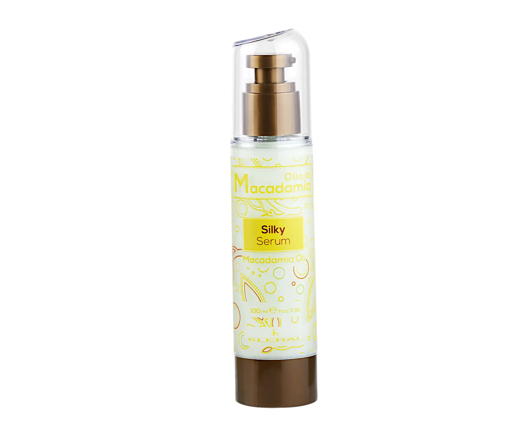 Hydratační sérum pro suché a křehké vlasy Kléral Olio di Macadamia Silky Serum - 100 ml + dárek zdarma