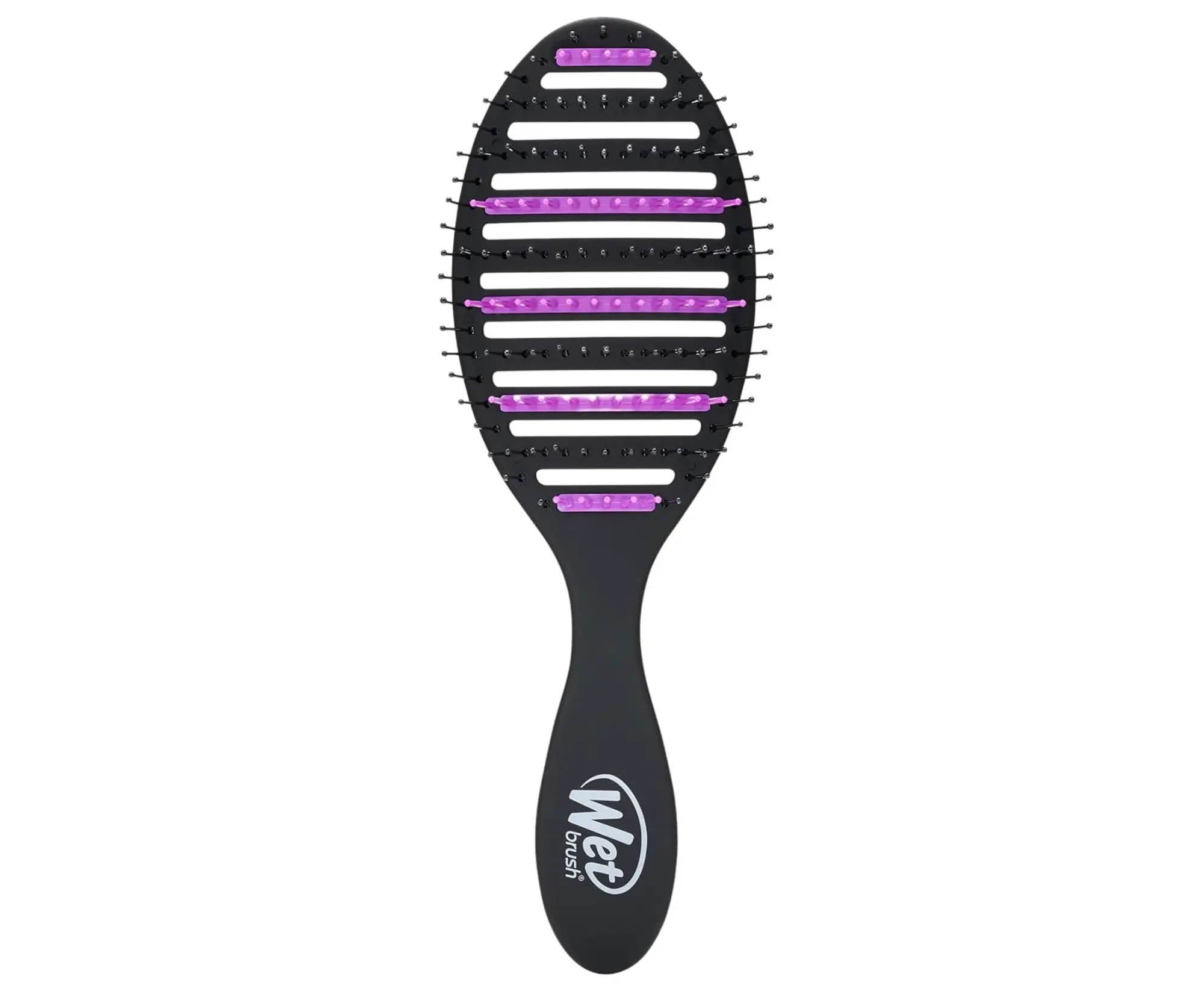 Kartáč na rozčesávání a foukání vlasů Wet Brush Speed Dry Refresh + Extend - fialovo-černý + dárek zdarma