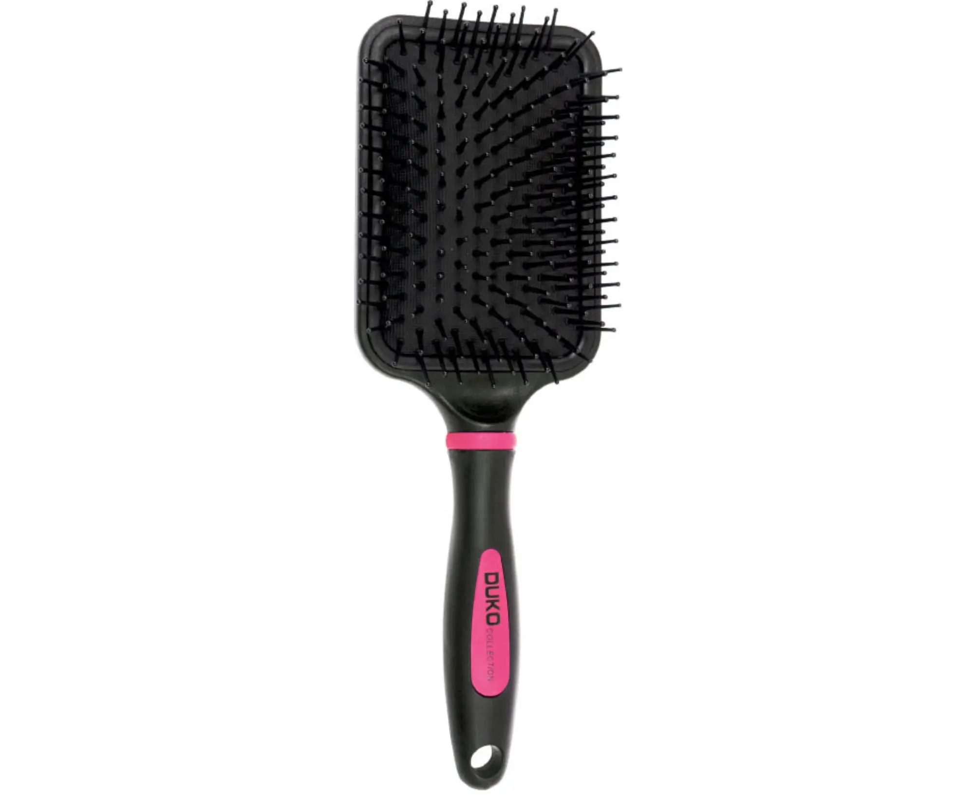 Plochý kartáč na rozčesávání vlasů se vzduchovým polštářem Duko Fuchsia - 8,5 x 25,5 cm (8298Li) + dárek zdarma
