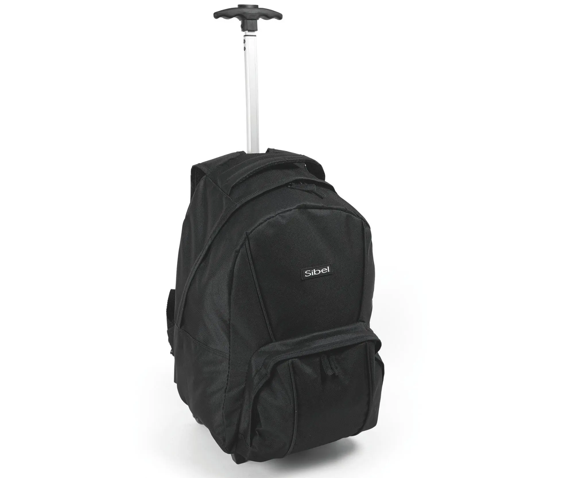 Cestovní batoh s teleskopickou rukojetí Sibel Backpack - černý (0150781) + dárek zdarma
