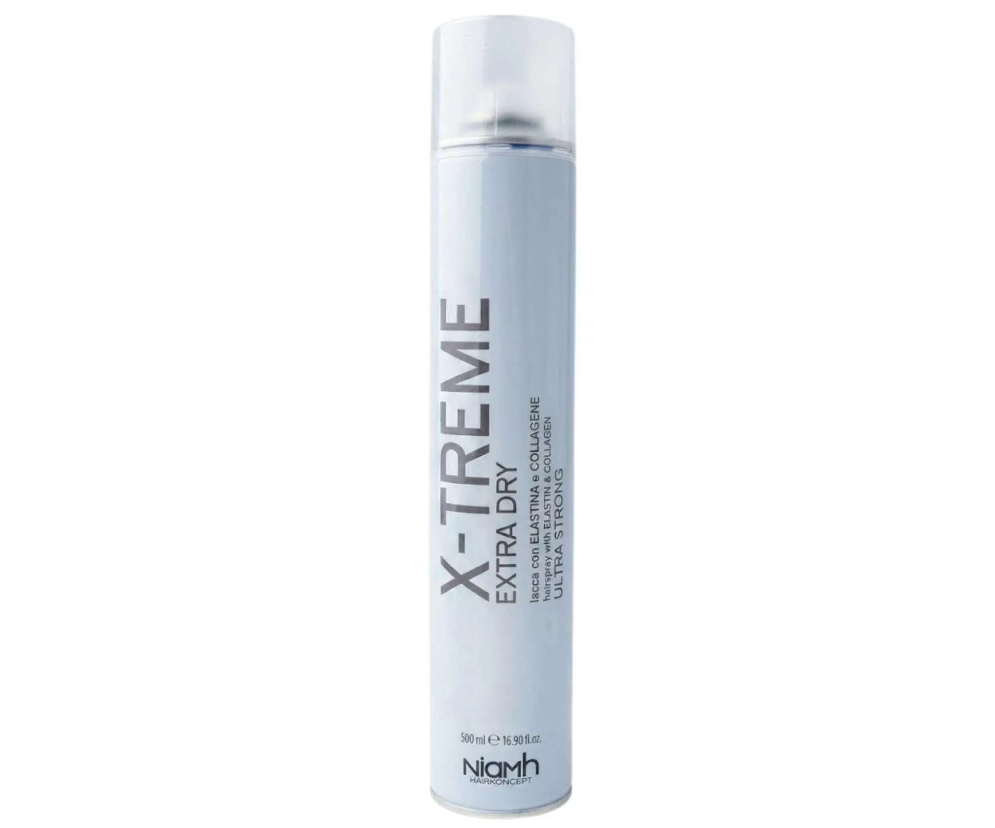 NOVÝ SLOŽENÍ: Niamh Hairkoncept X-Treme Ultra Strong - ultra silný lak na vlasy, 500 ml