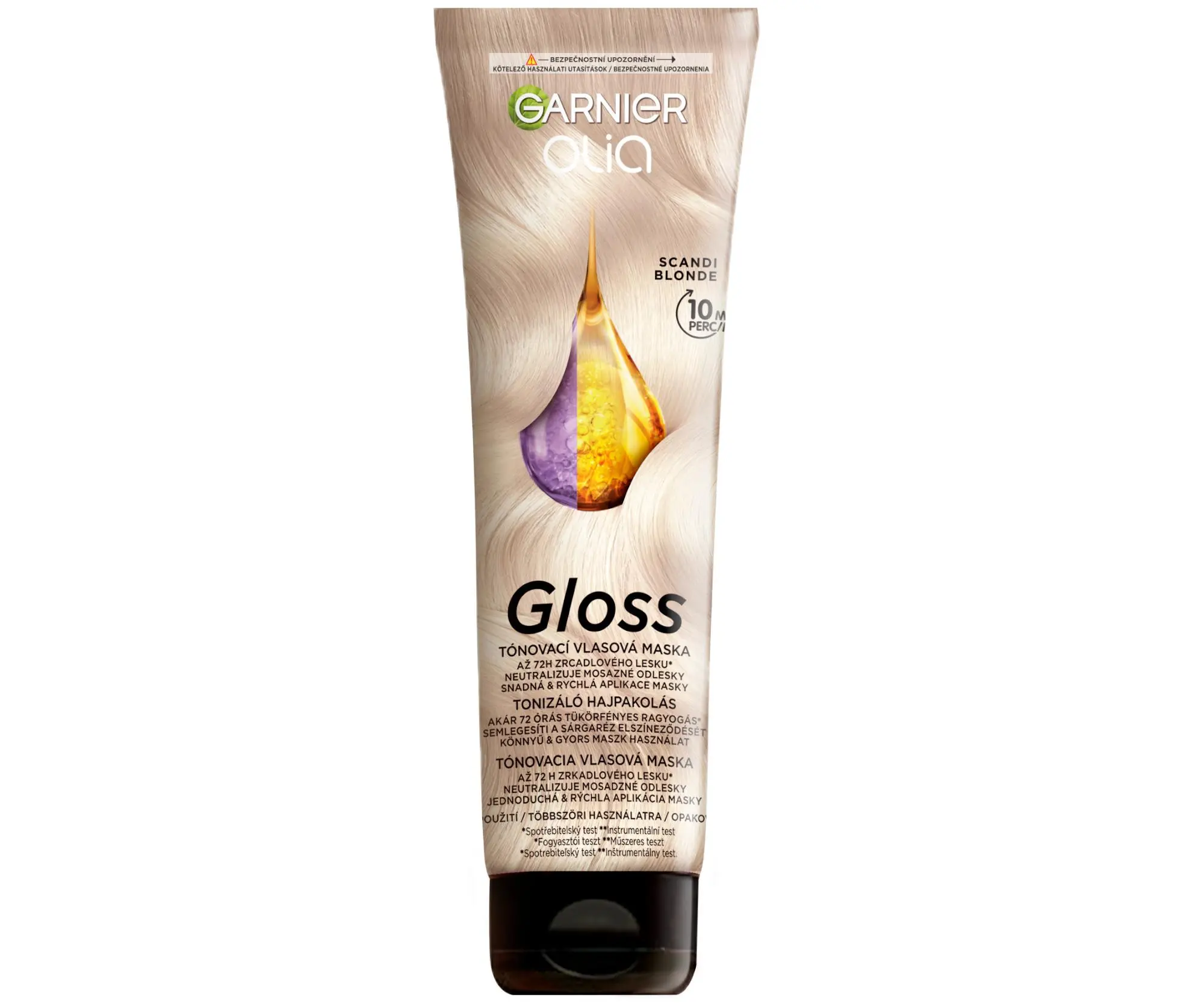 OLIA GLOSS barvicí maska Scandi blonde