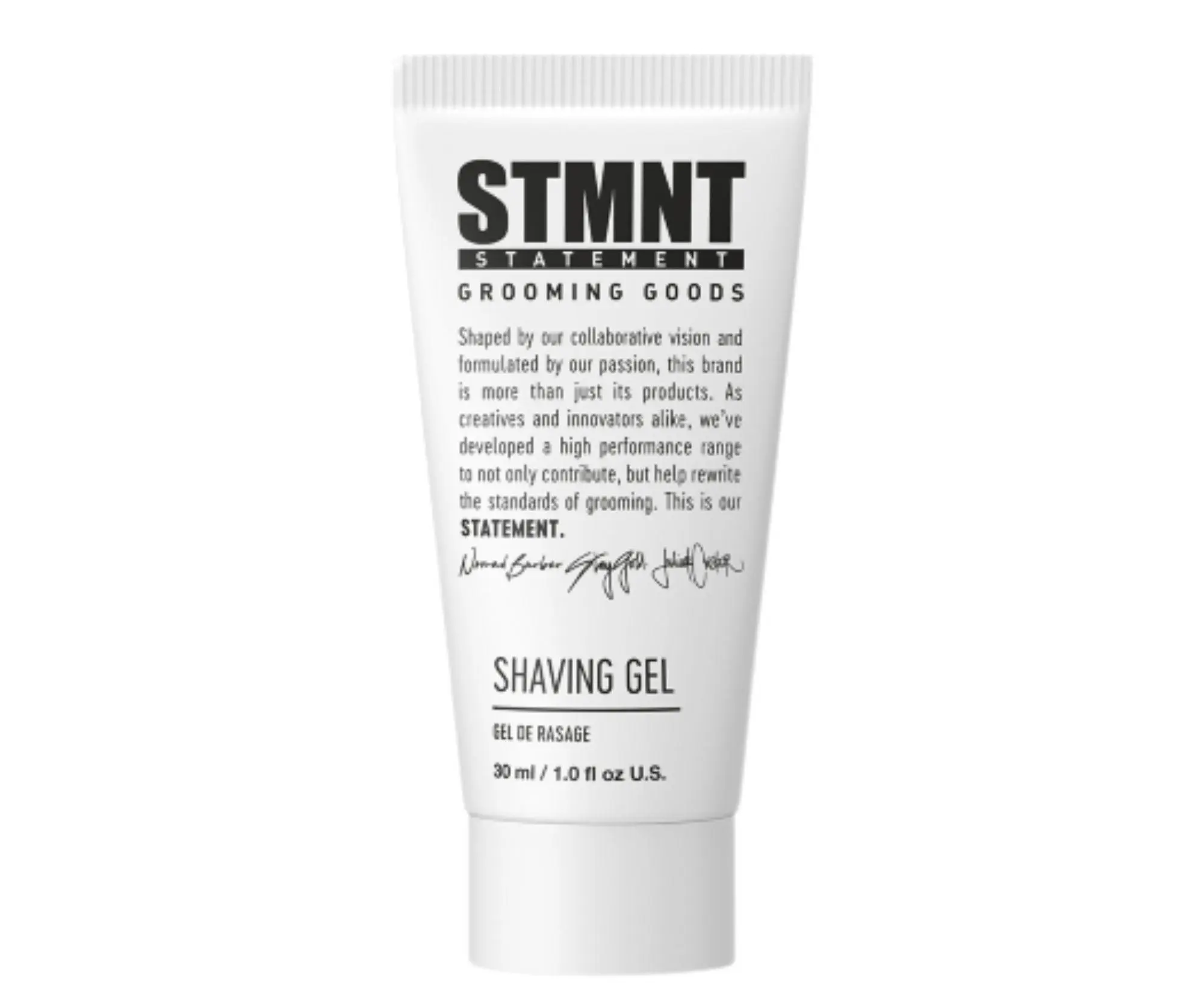 Pánský gel na holení STMNT Grooming Goods Shaving Gel - 30 ml, transparentní + dárek zdarma