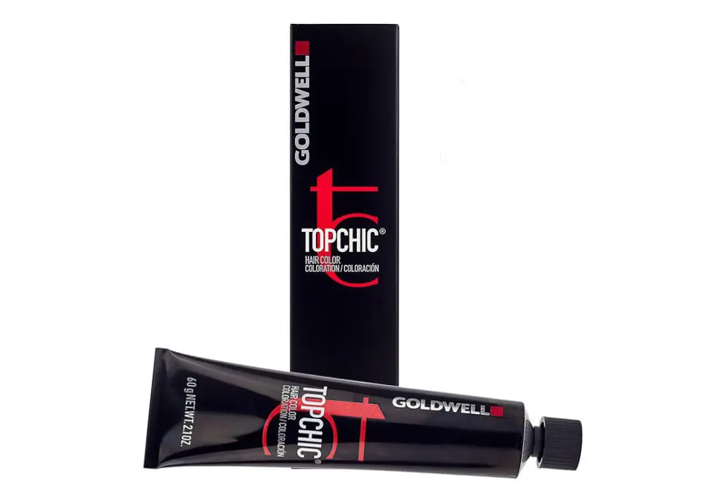 Goldwell Topchic Hair Color profesionální permanentní barva na vlasy pro všechny typy vlasů 5N 60 ml