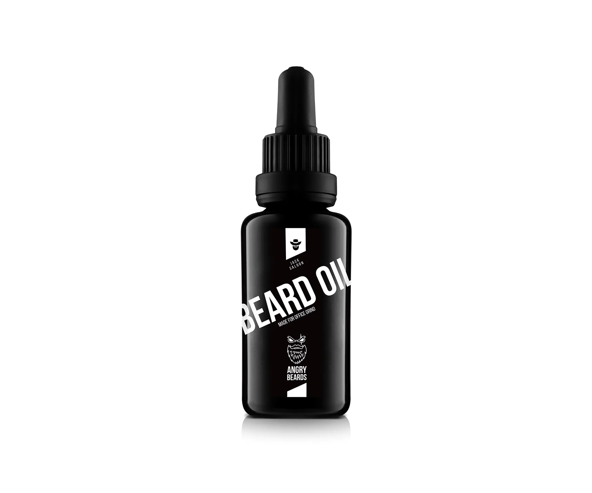 Angry Beards Vyživující olej na vousy Jack Saloon 30 ml