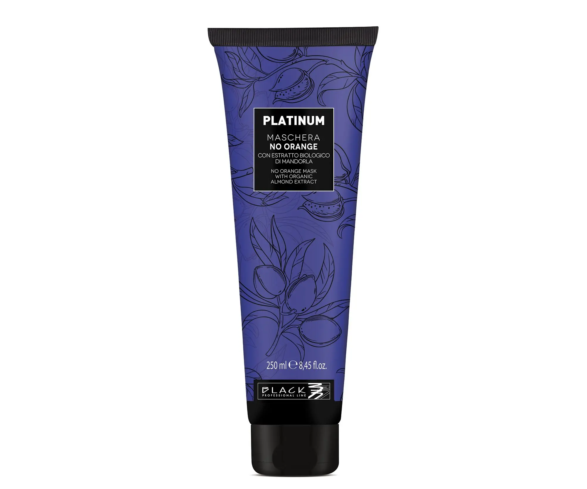 Black Platinum No Orange Mask 250ml -  Maska proti oranžovým tónům
