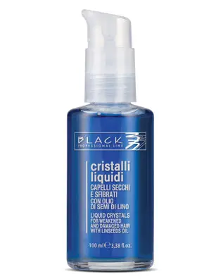 Black Cristalli Liquidi 100ml - Ošetření narušených a poškozených vlasů