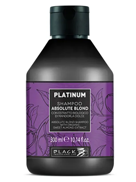 Šampon pro melírované vlasy Black Platinum Absolute Blond - 300 ml (250029) + dárek zdarma