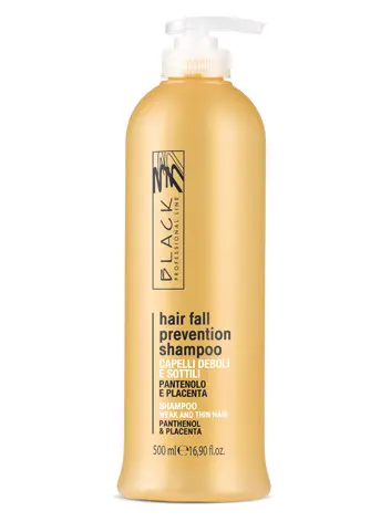 Black Shampoo Prevenzione Caduta Shampoo 500ml - Šampon proti vypadávání vlasů