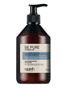 Maska pro normální vlasy s tendencí k plihnutí Niamh Be Pure Detox - 500 ml (1343) + dárek zdarma