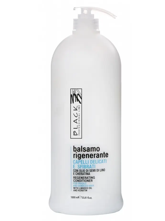 Black Balsamo Rigenerante 1000ml - Regenerační balzám pro suchý vlas