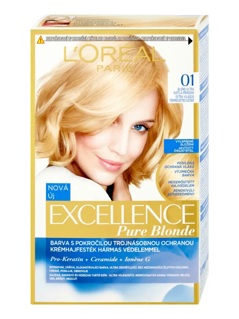 L'Oréal Barva na vlasy Excellence Pure Blonde 01 blond ultra světlá přírodní