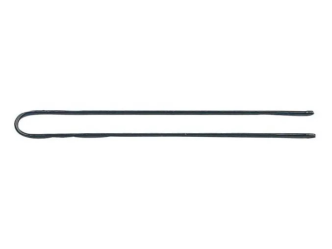 Rovná vlásenka Sibel - 7 cm, černá - 500 g (937050002) + dárek zdarma