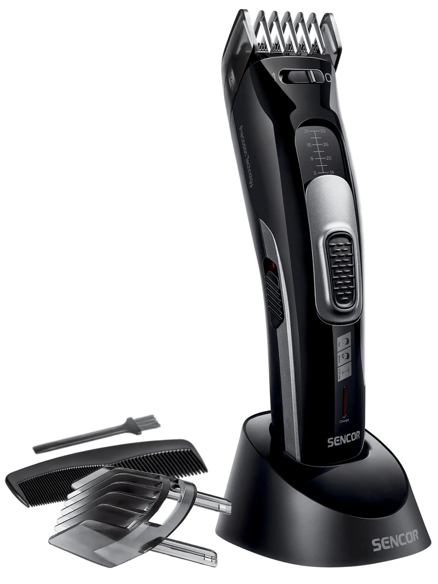 zastřihovač vlasů SHP4501BK SENCOR, 2 nást, dobíjecí