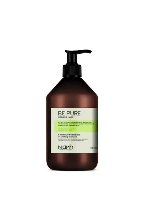Šampon pro suché a oslabené vlasy Be Pure Nourishing Niamh - 500 ml (1351) + dárek zdarma