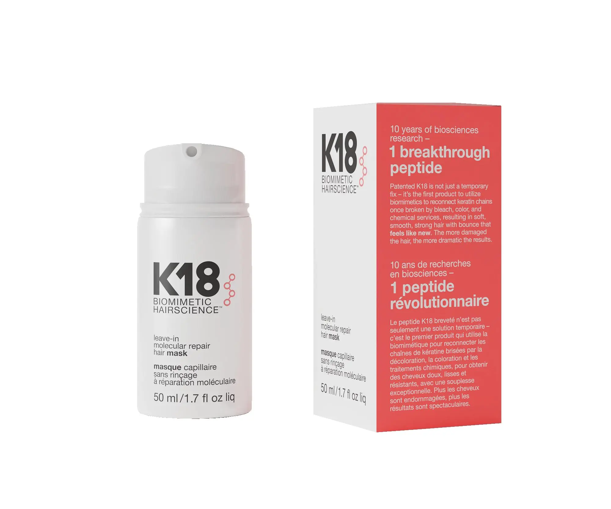 K18 - Leave-in Molecular Repair Hair Mask - regenerační maska