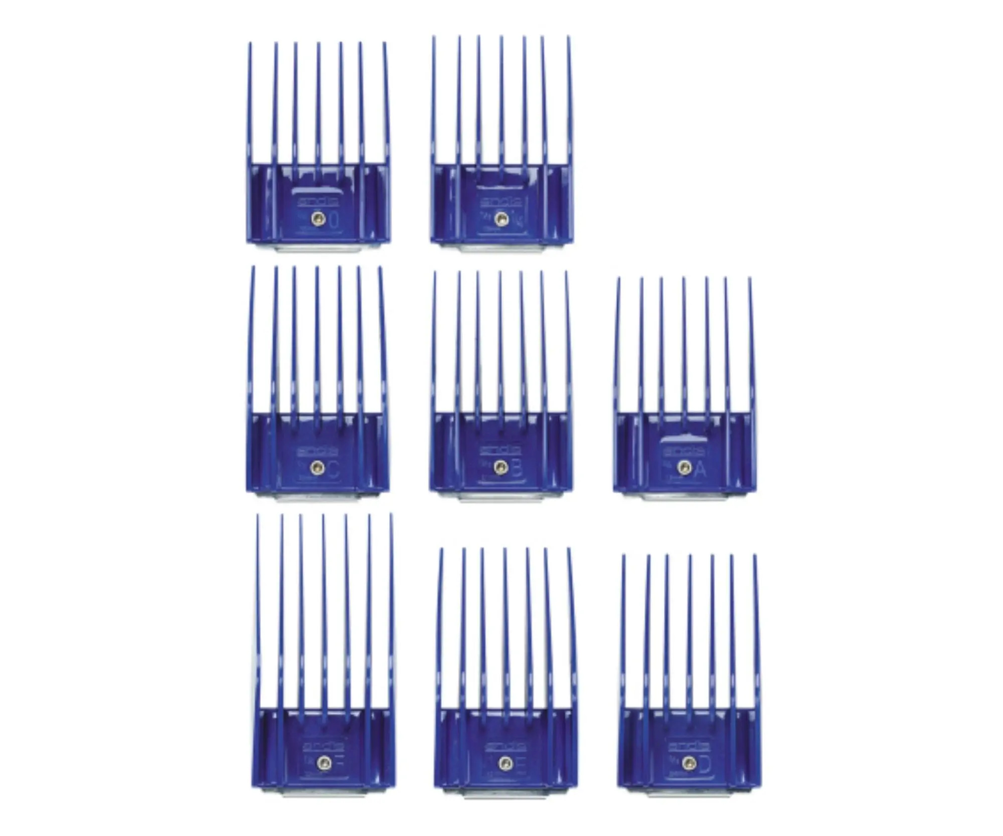 Univerzální sada náhradních nástavců Andis Large Comb Set - 8 ks (13105, 12990) + dárek zdarma