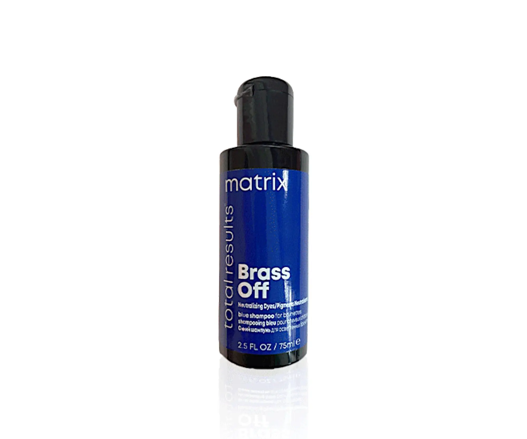Šampon pro neutralizaci mosazných a oranžových tónů Matrix Brass Off - 75 ml