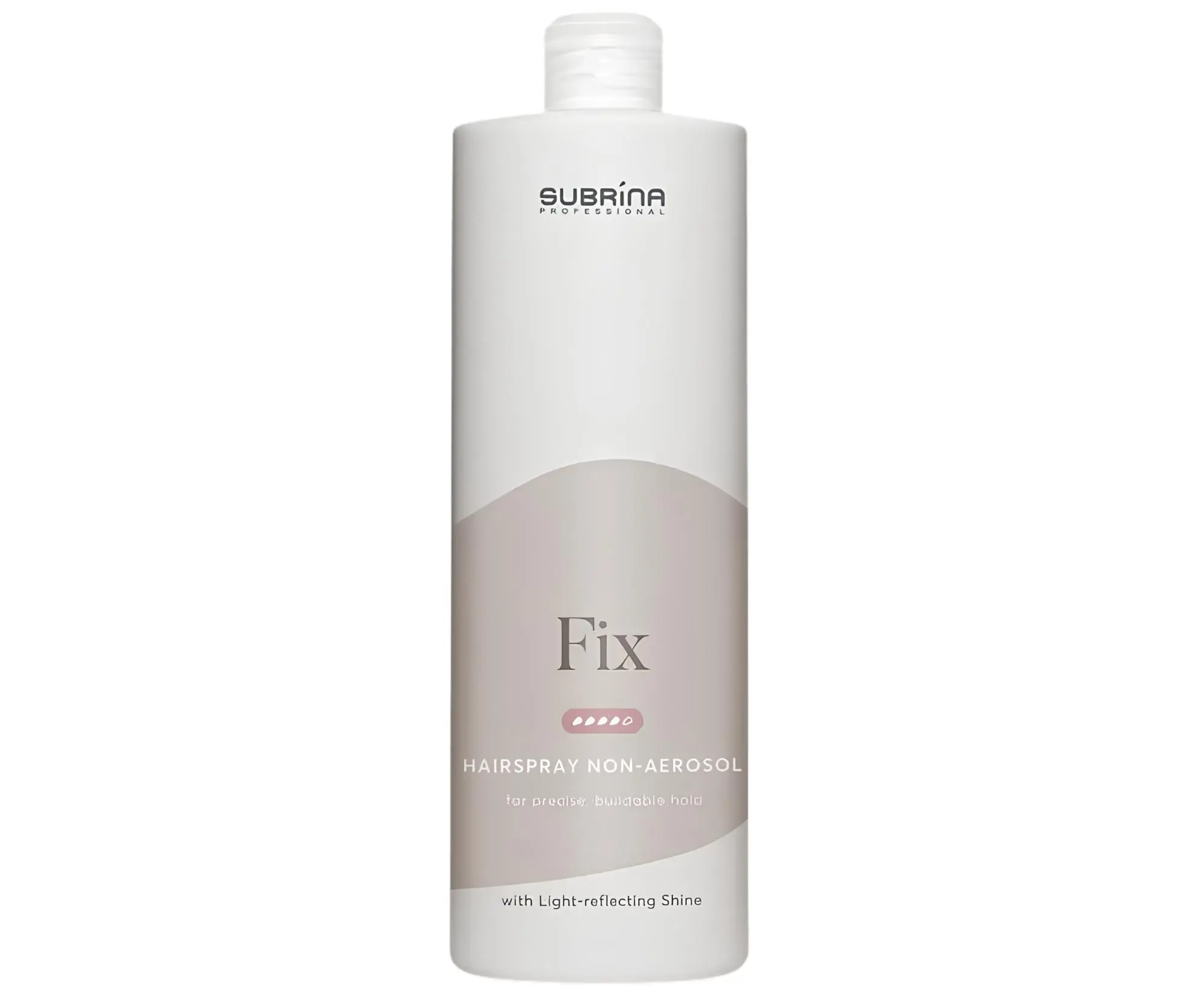 Lak na vlasy s velmi silnou fixací bez plynu Subrina Professional Fix Hairspray Non-Aerosol - 1000 ml, náhradní náplň + dárek zdarma