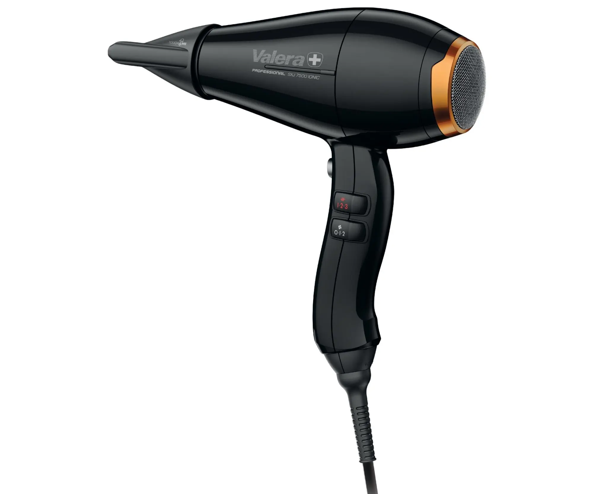 Profesionální fén na vlasy Valera Swiss Silent Jet SXJ 7500X RC - 2000 W, černý + dárek zdarma