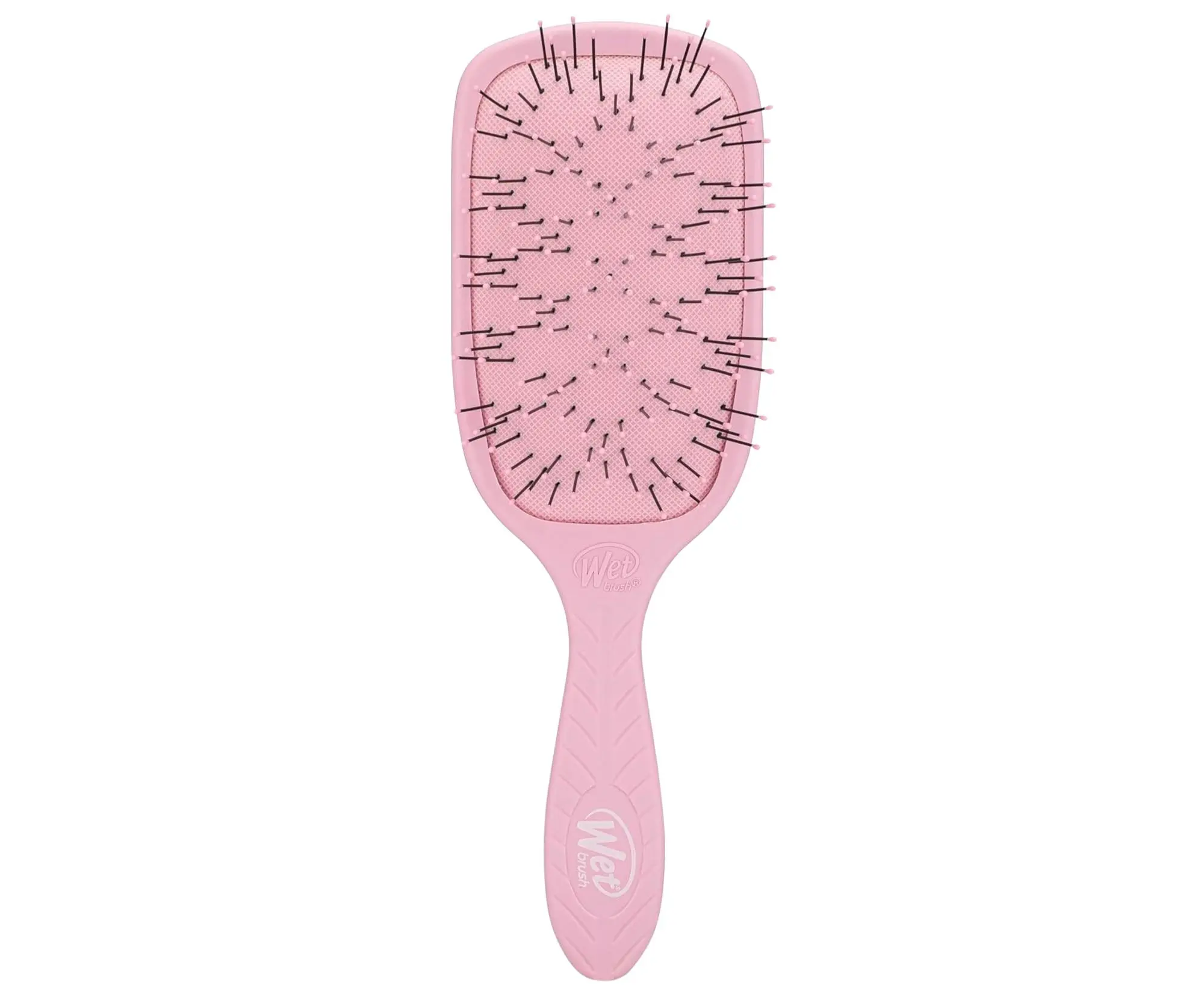 Kartáč na rozčesávání hustých vlasů Wet Brush Go Green Thick Hair Paddle Detangler - růžový + dárek zdarma