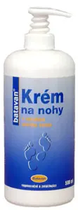 Krém na nohy Batavan, kabinetní balení s pumpičkou - 500 ml + dárek zdarma
