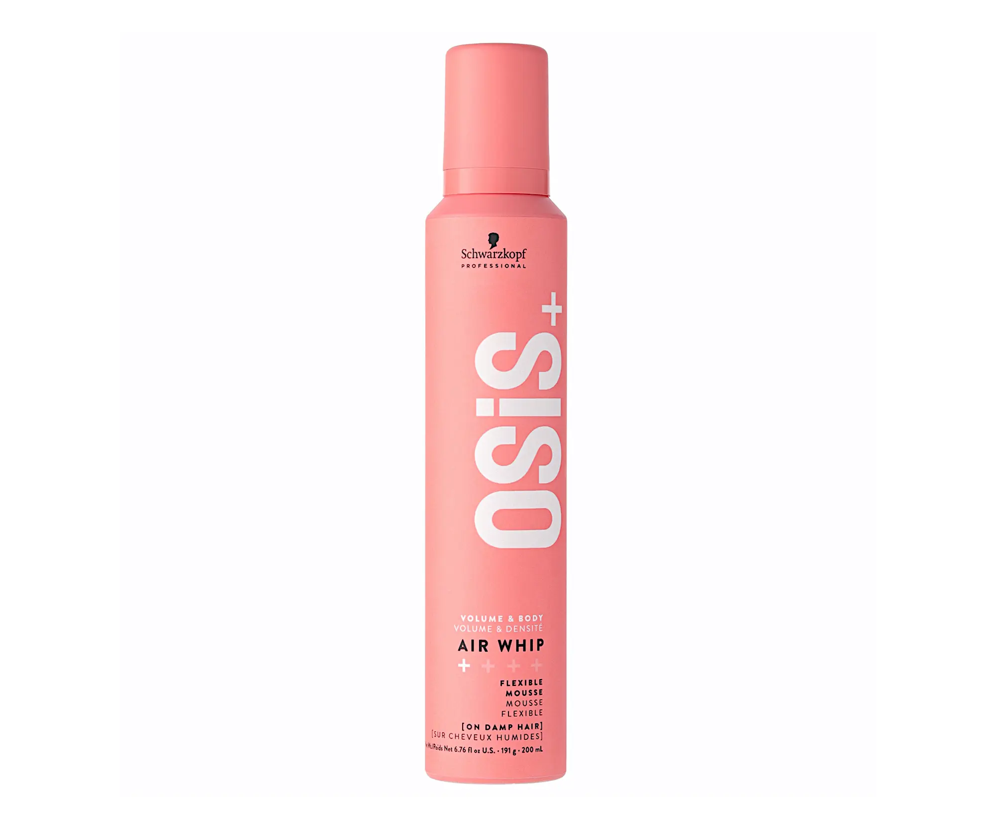 Schwarzkopf Osis+ Air Whip - jemně tužící pěna na vlasy, 200 ml