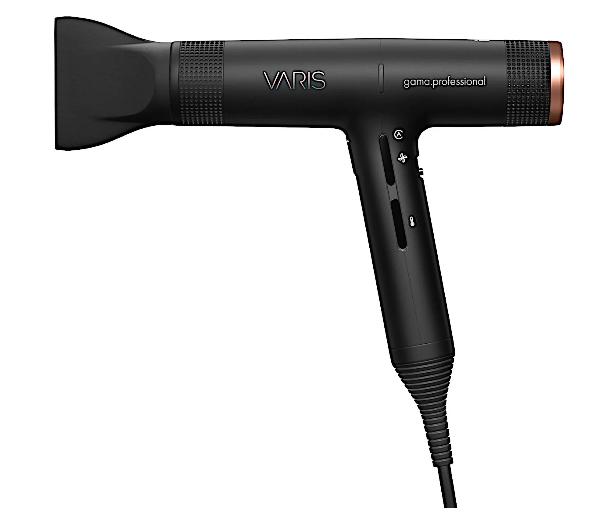 Profesionální fén na vlasy Varis IQ Dryer - 2000 W, černý + dárek zdarma